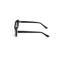 Guess GU00156-H 01B-55 Shiny Black w Matte Black / Smoke Gradient Lenses