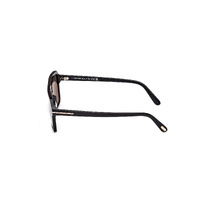 Tom Ford Vincent FT1176 01A-56 Shiny Black / Smoke Lenses