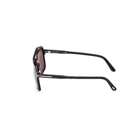 Tom Ford Kemp FT1177 01A-59 Shiny Black / Smoke Lenses