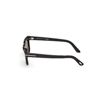 Tom Ford Penn-02 FT1362 01A-53 Shiny Black / Smoke Lenses