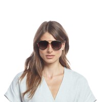Gucci GG0062S 003-57 Gold Gold / Green Lenses