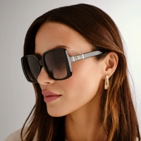 Gucci GG0632SA 001 Black / Grey Lenses
