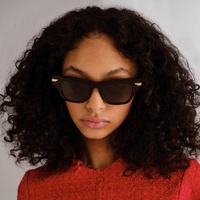 Bottega Veneta BV1122S BV1122S001 Black / Grey Lenses