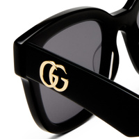 Gucci GG0998S 001 Black / Grey Lenses