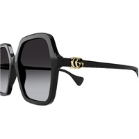 Gucci GG1072SA 001 Black / Grey Lenses