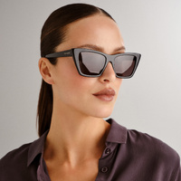 Saint Laurent SL276MICA 032 Black / Grey Lenses