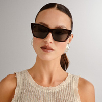 Saint Laurent SL276MICA 033 Havana / Grey Lenses