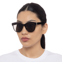 Saint Laurent SLM107K 004 Black / Grey Lenses