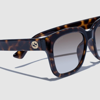 Gucci GG1338SK 002 Havana / Brown Lenses