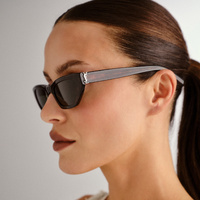 Saint Laurent SLM126 002 Havana / Grey Lenses