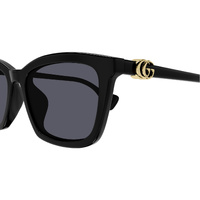 Gucci GG1596SK 001 Black / Grey Lenses
