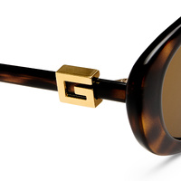 Gucci GG1684SA 004 Havana / Brown Lenses
