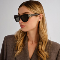 Gucci GG1844SA 001 Black / Grey Lenses