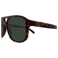 Gucci GG1856S 002 Havana / Green Lenses