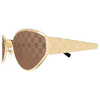 Gucci GG1853S 003 Gold / Brown Lenses