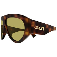 Gucci GG2128S 002 Havana / Green Lenses