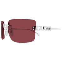 Gucci GG2038S 002 Silver / Red Lenses