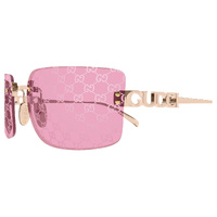 Gucci GG2038S 004 Gold / Pink Lenses