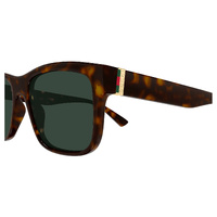 Gucci GG2085S 002 Havana / Green Lenses