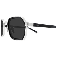 Gucci GG2074S 001 Silver / Grey Lenses
