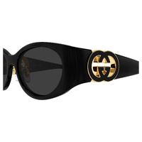Gucci GG2123SA 001 Black / Grey Lenses