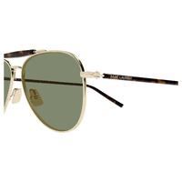 Saint Laurent SL864 003 Gold / Green Lenses