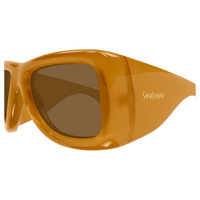 Saint Laurent SL902HOWL 008 Yellow / Brown Lenses