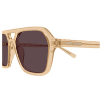 Saint Laurent SL905 004 Yellow / Red Lenses