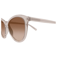 Saint Laurent SL456 011 Nude / Brown Lenses