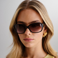 Oroton Jacinta 58 ORO2003240 Black / Warm Smoke Gradient Lenses