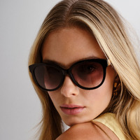 Oroton Gianna B ORO2356421 Black w Cookie Tortoise / Warm Smoke Gradient Lenses