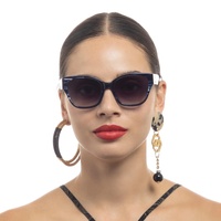 Camilla The Countess CAM2330891 Navy w Navy Chevron / Cool Smoke Gradient Lenses