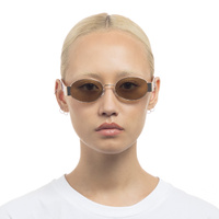 Aire Mars AIR2442297 Satin Gold w Vintage Tortoise / Khaki Tint Lenses