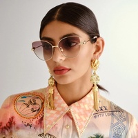 Camilla Desert Reign CAM2431035 Gold w Blush Marble / Brown Gradient Lenses