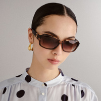 Oroton Everleigh ORO2456488 Amber Marble / Khaki Gradient Lenses