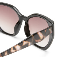 Fiorelli Leia FIO2547301 Black w Charcoal Tortoise / Warm Smoke Gradient Lenses