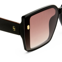Fiorelli Coco FIO2547302 Black Malt / Warm Smoke Gradient Lenses