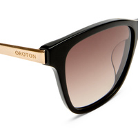 Oroton Darby ORO2556436 Black w Sand / Warm Smoke Gradient Lenses