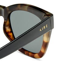 Aire Intergalactic AIR2542241 Black Tortoise Splice / Smoke Mono Lenses