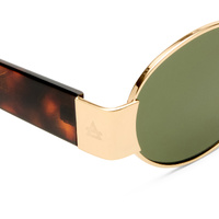 Aire Mars Ii AIR2542282 Gold w Dark Tortoise / Green Mono Lenses