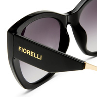 Fiorelli Alexa FIO2547318 Black w Gold / Cool Smoke Gradient Lenses