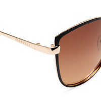 Fiorelli Julie FIO2547320 Gold w Black / Brown Gradient Lenses