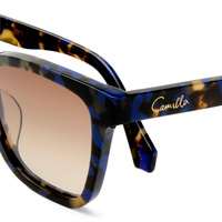 Camilla Leave Of Absence CAM2531069 Cobalt Tortoise / Brown Gradient Lenses