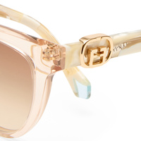 Camilla All Aboard CAM2531072 Linen w Ivory Marble / Brown Gradient Lenses