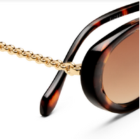 Fiorelli Meghan FIO2647326 Dark Tortoise / Brown Gradient Lenses