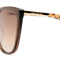 Oroton Sabelle OLS2650837 Chocolate w Cookie Tortoise / Brown Gradient Lenses