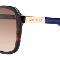 Oroton Avelina OLS2650847 Signature Tortoise w Navy / Brown Gradient Lenses