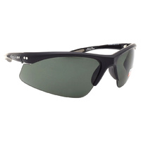 Mangrove Jacks Safety Glasses Bladerunner C1 Black / Smoke Polarised Lenses