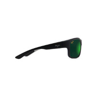 Maui Jim Southern Cross Custom MM815-007 Soft Black Sea Blue and Grey / Maui Green Polarised Lenses