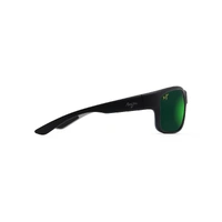Maui Jim Southern Cross Custom MM815-007 Soft Black Sea Blue and Grey / Maui Green Polarised Lenses